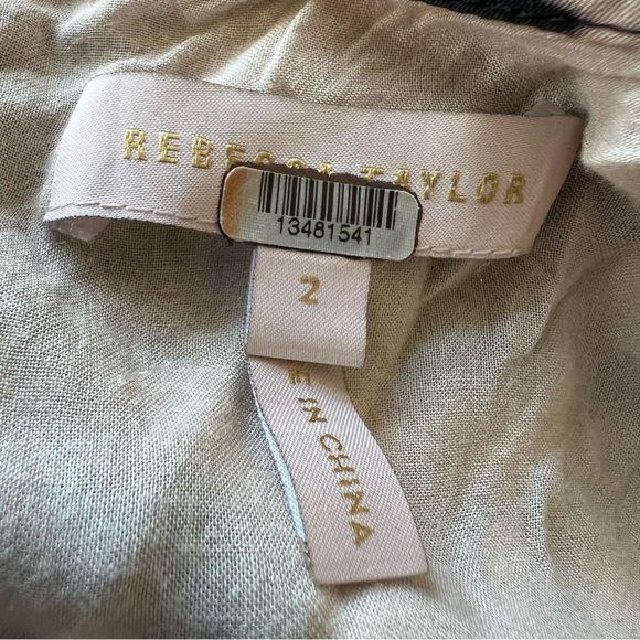 Rebecca Taylor $495 kaleidoscope leopard pattern midi dress 17587 - Picture 13 of 13